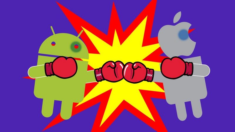 iOS vs Android: Ce platforma pentru aplicatii ar trebui sa alegeti? 1 android vs apple