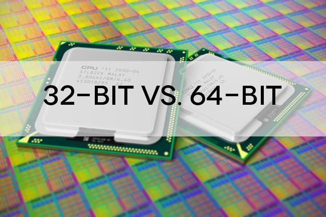 Care este diferența dintre sistemele pe 32 biți și 64 biți? 1 32 or 64 bit
