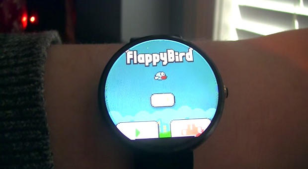 Flappy Bird a ajuns pe ceasurile Android Wear 5 Flappy Bird Android Wear