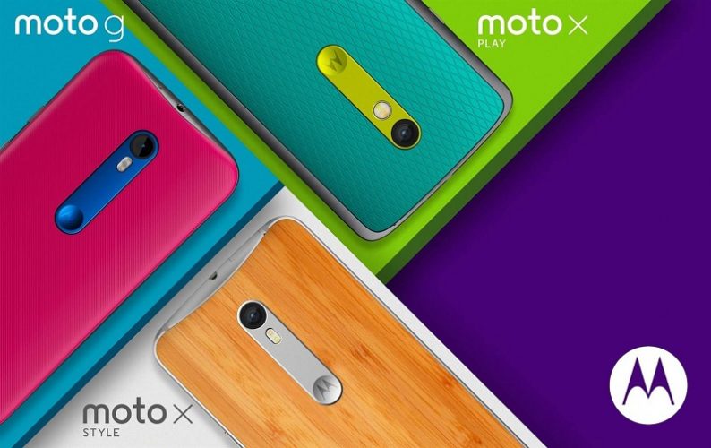 Motorola Moto G, Moto X Style, Moto X Play