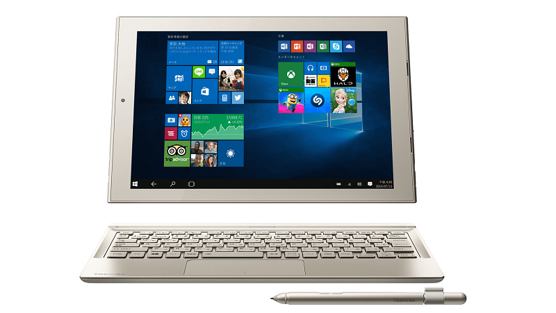 Toshiba a lansat noul convertibil dynaPad 1 Toshiba dynaPad