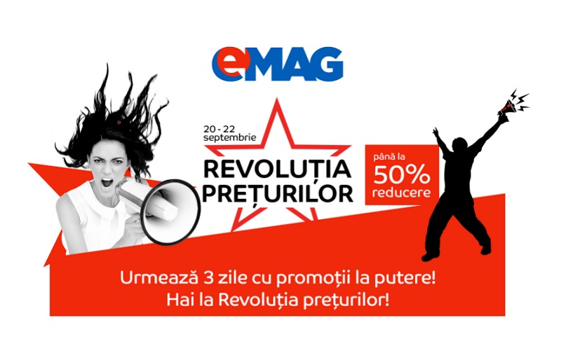 Dimineață începe Revoluția Prețurilor la eMag! 6 Revolutia Preturilor la eMag