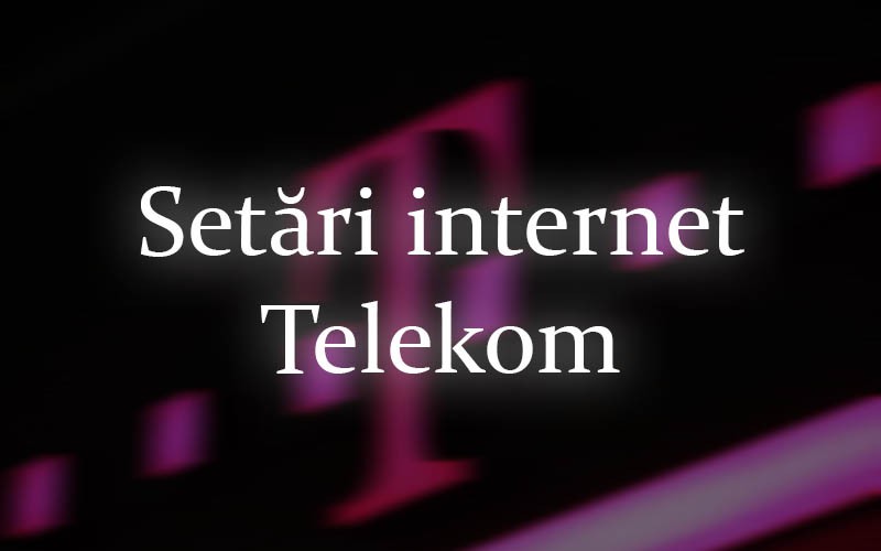 Setări internet Telekom pentru smartphone și tabletă