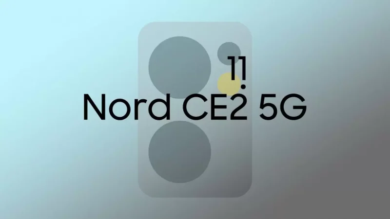 Data lansării pentru OnePlus Nord CE2 5G a fost anunțată!