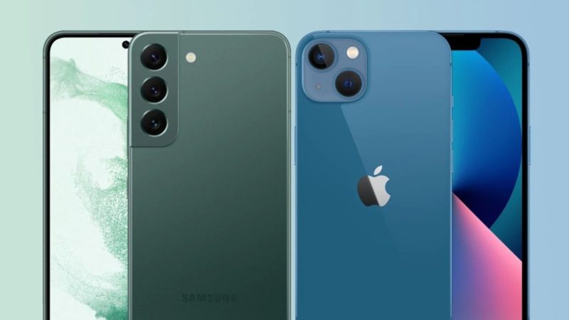 Samsung Galaxy S22 vs iPhone 13