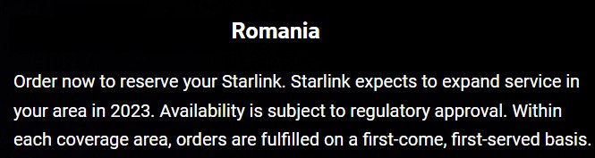 Starlink Romania: pret, data de lansare, informatii referitoare la internetul de mare viteza prin satelit 2 data de lansare Starlink Romania