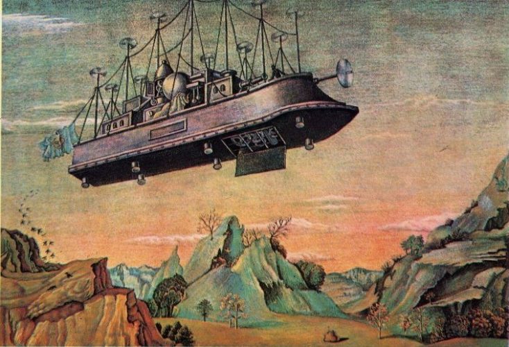 elicopterele prezise de Jules Verne