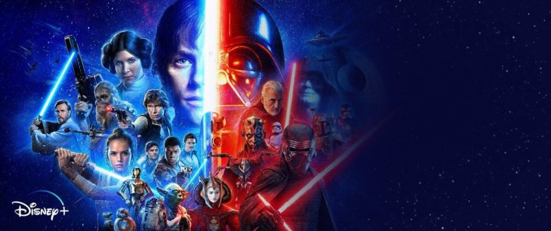 listă Filme Star Wars disponibilă pe Disney Plus
