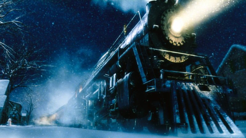 Povestea unui băiat care urcă la bordul unui tren magic, cu destinația spre Polul Nord