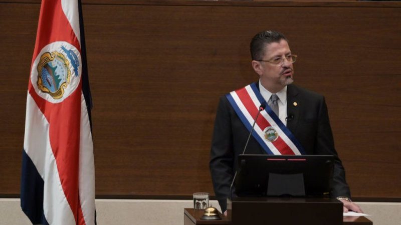 Rodrigo Chaves - președintele țării Costa Rica