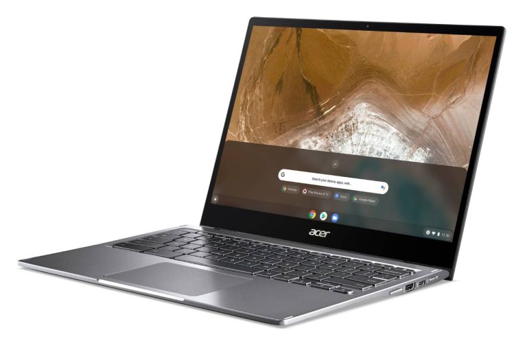 Acer Chromebook Spin 713,  capabil să ruleze orice aplicație Android sau extensie Chrome