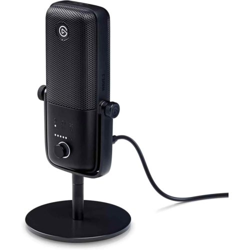 Microfon PC Elgato Wave:3 Premium Condenser, Cardioid, USB-C, iesire jack

