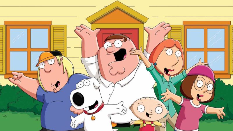 Family Guy, Seth MacFarlane,Peter Griffin, 