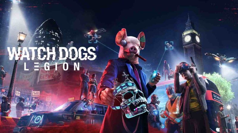 Cele mai bune jocuri PS5: Recomandări jocuri PS5 bune 13 Watch Dogs: Legion, joc produs de Ubisoft