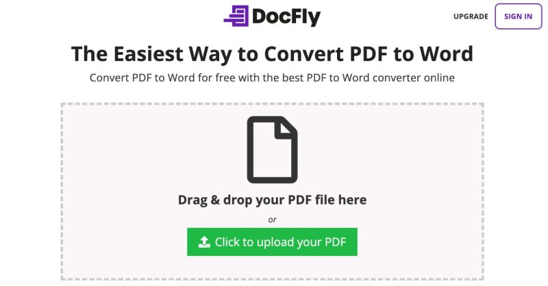 DocFly este un utilitar PDF produs în anul 2014 de Emily Shaw