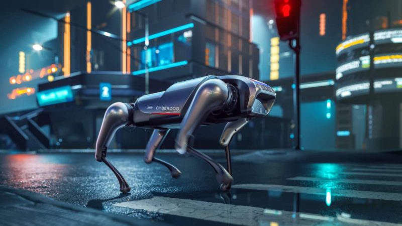 Xiaomi Cyberdog - un câine robotizat
