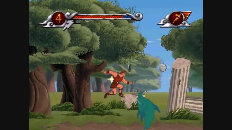 Imagine din jocul Disney's Hercules