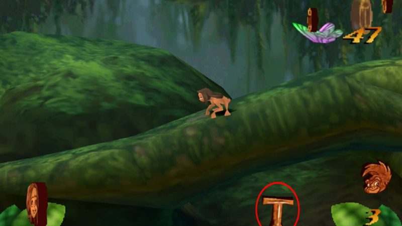 Imagine din jocul Disney's Tarzan