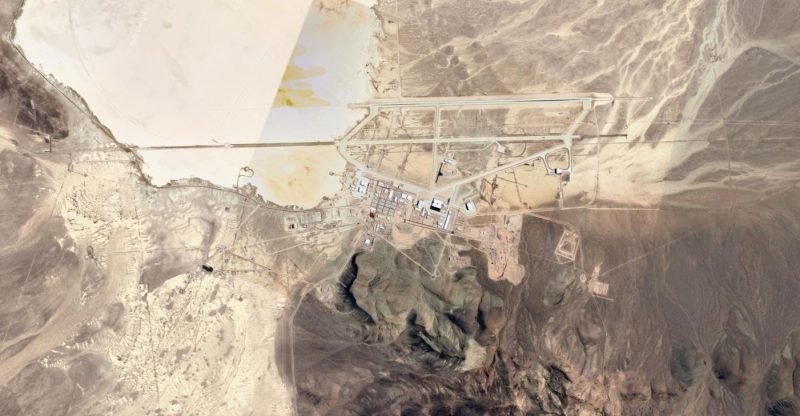 Foto Area 51, Google Earth