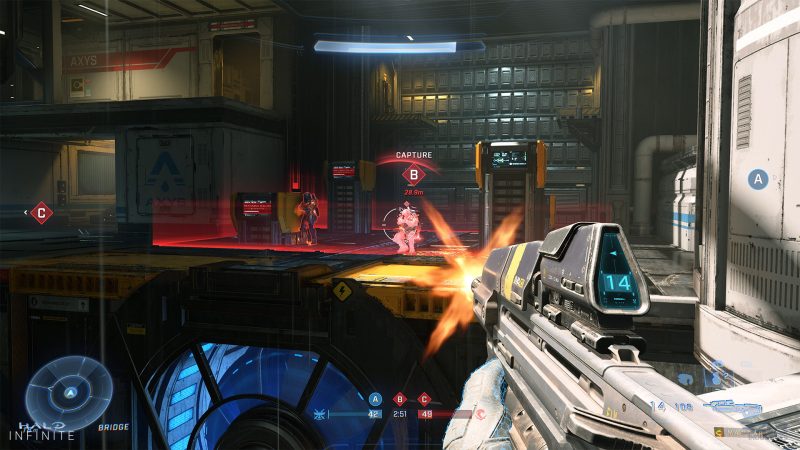Imagine din jocul Halo Infinite