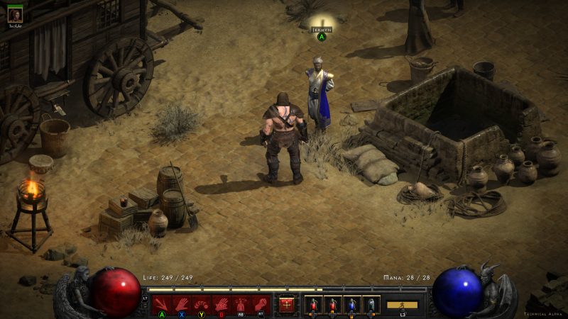 Imagine din jocul Diablo 2