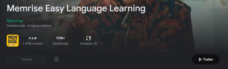 Memrise pentru învățare de limbi străine