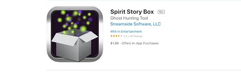 Aplicația Spirit Story Box