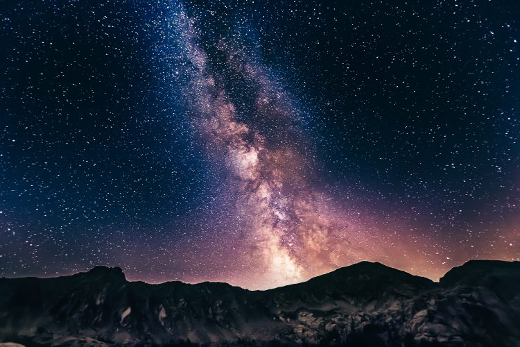 Fotografie Calea Lactee, făcută pe timp de noapte