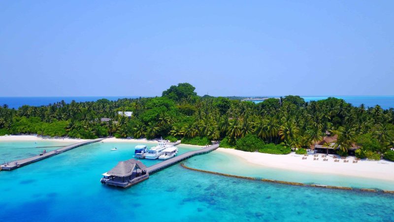 20 de destinații de vis din Maldive 13 Insula Hulhumale este artificiala.
