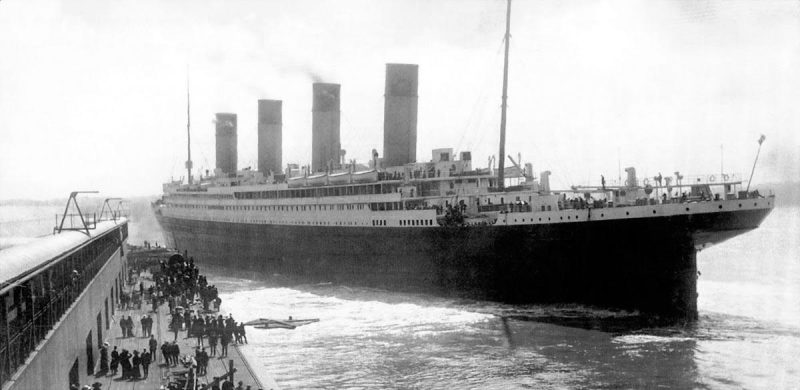 Plecarea Titanicului din Southampton