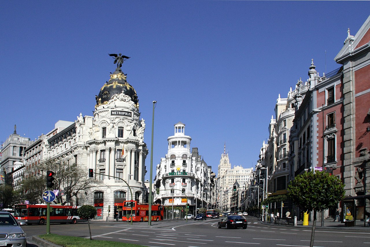 Locuri unice si arhitectura deosebită din Madrid.