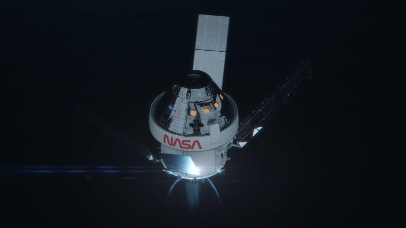 Nava spațială Orion a atins distanța maximă, pe care o va atinge în misiunea sa, față de Pământ 1 Nava spațială Orion a atins distanța maximă, pe care o va atinge în misiunea sa, față de Pământ