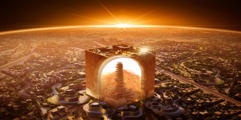 Mega proiect în Arabia Saudită: Mukaab, un oraș în interiorul unui cub 1 proiect în capitala țării, Riad Mukaab