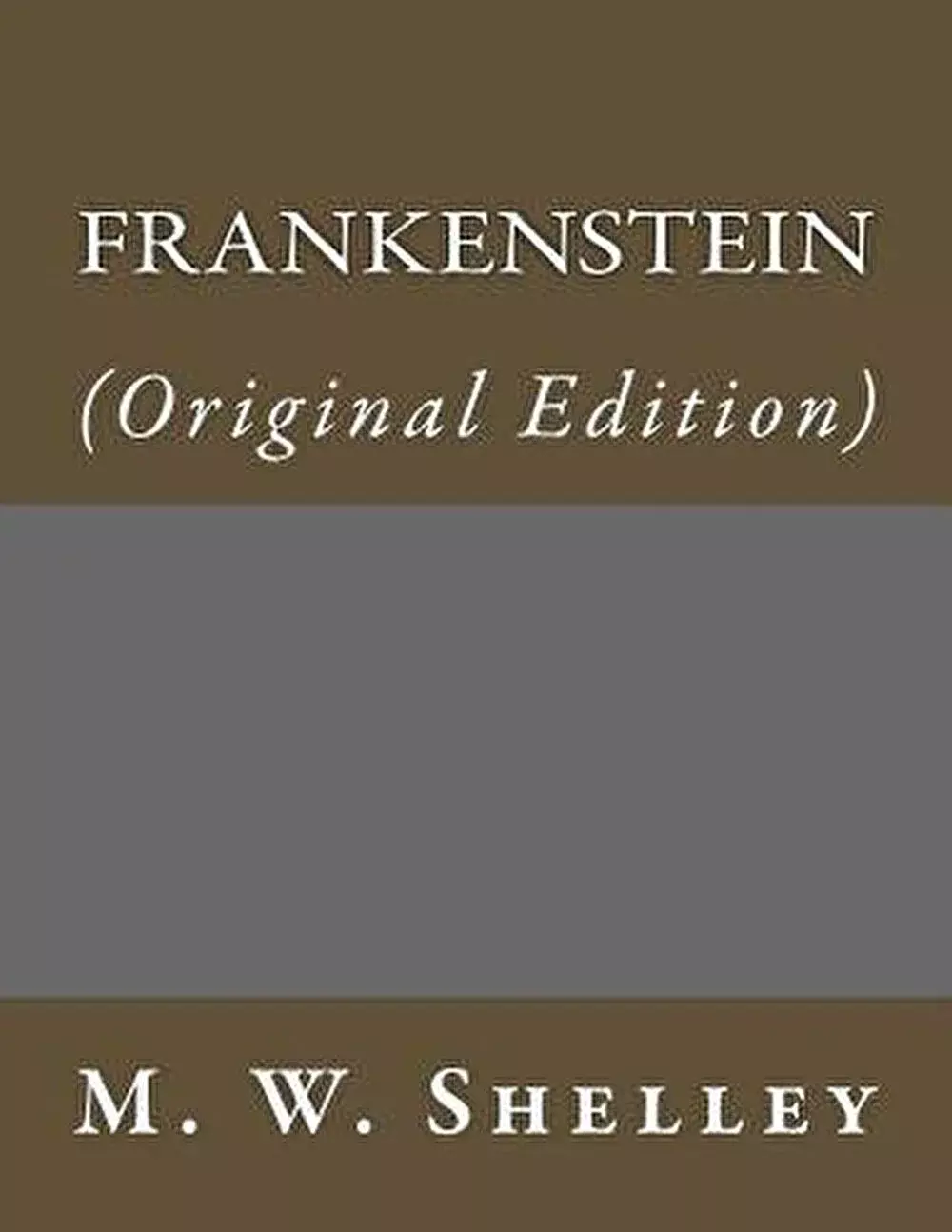 Frankenstein -Mary Shelley (1818)