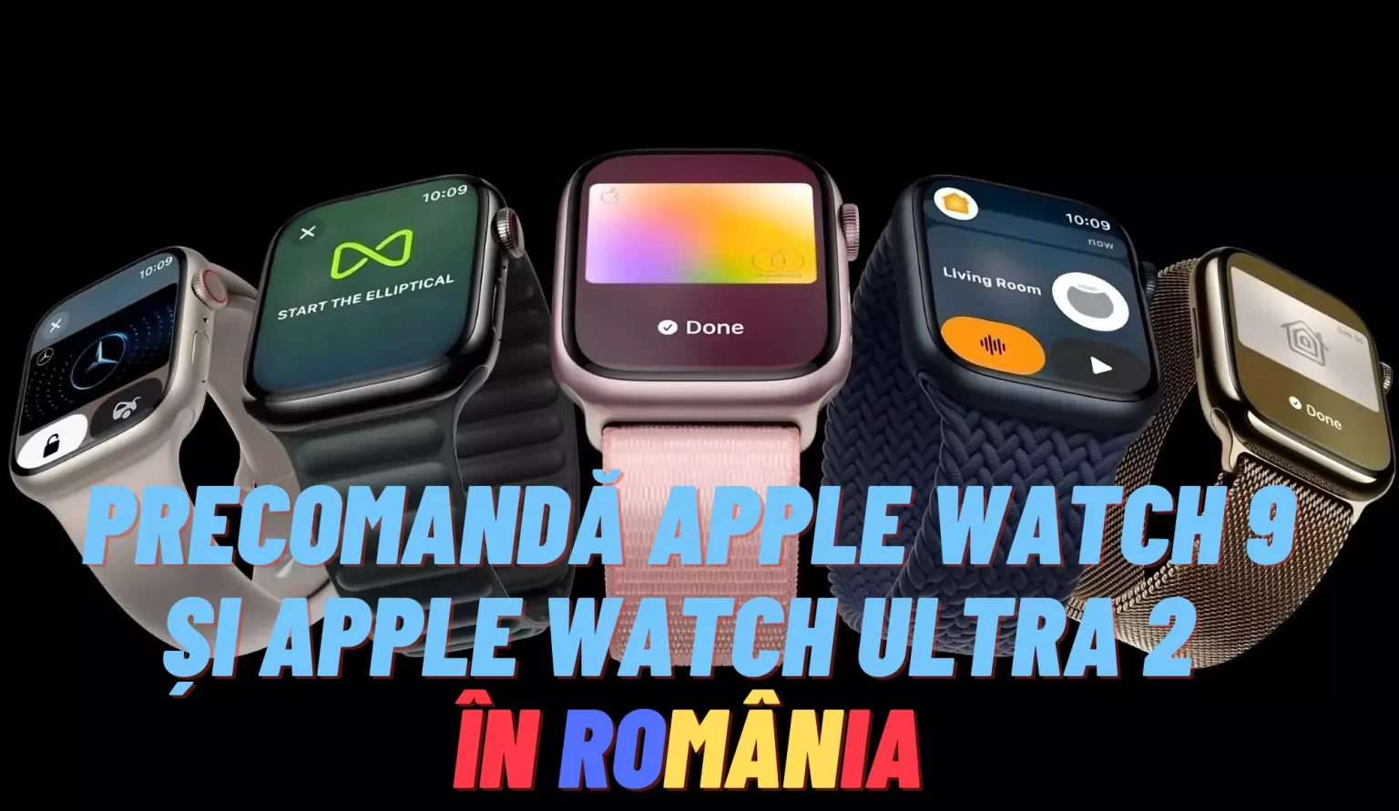 Precomandă Apple Watch 9 și Apple Watch Ultra 2 în România. Din ce magazine online se pot comanda deja?