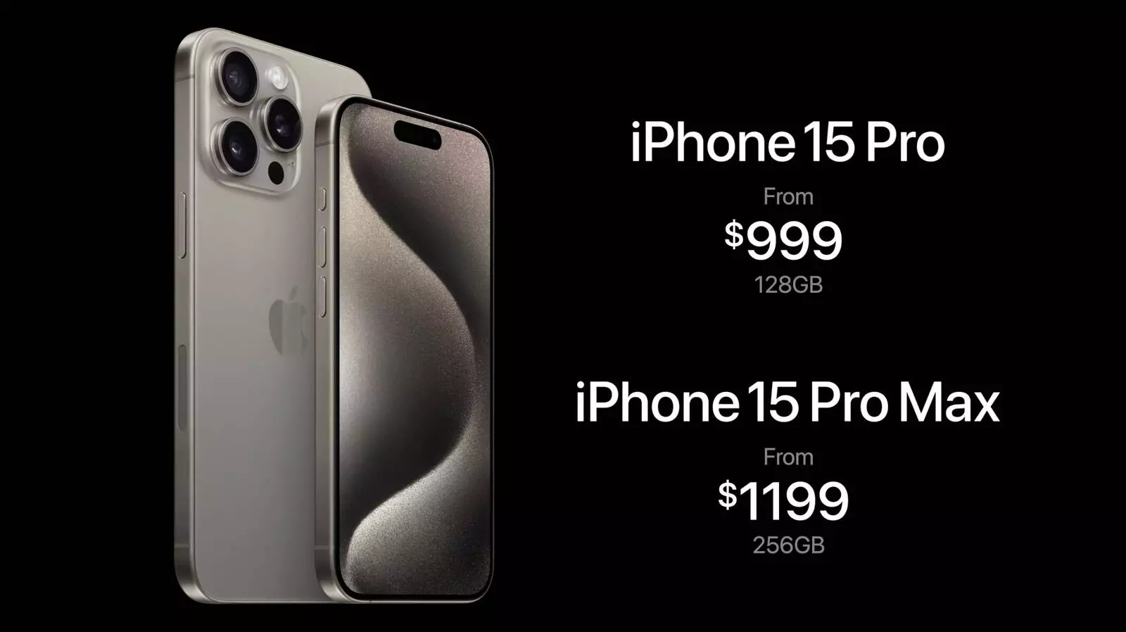 Preturi iPhone 15 Pro si iPhone 15 Pro Max