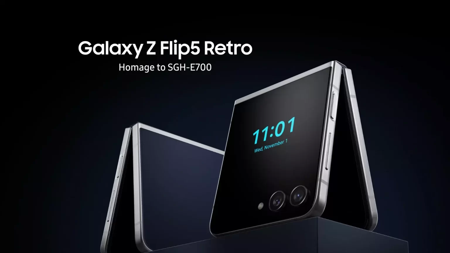 A fost anuntat Samsung Galaxy Z Flip 5 Retro