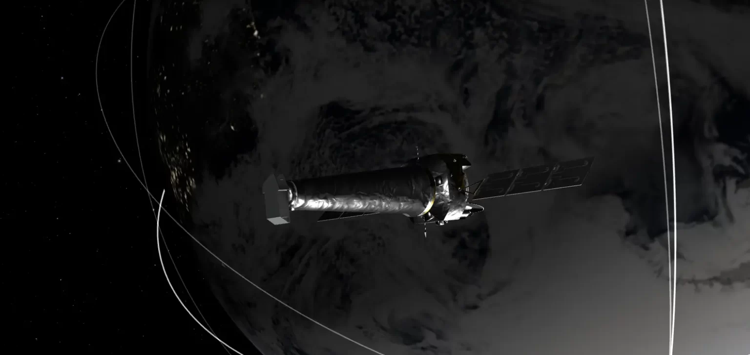 Telescoapele NASA dezvăluie Oasele Magnetice ale unei Mâini Cosmice