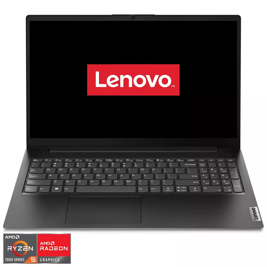 laptopuri Black Friday 2023. Laptop LENOVO V15 G4 AMN, AMD Ryzen 5 7520U, 8GB RAM, 256GB SSD