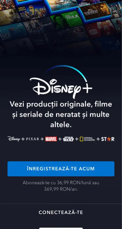 Cum să creezi un cont de Disney Plus în România. Aplicația Disney Plus