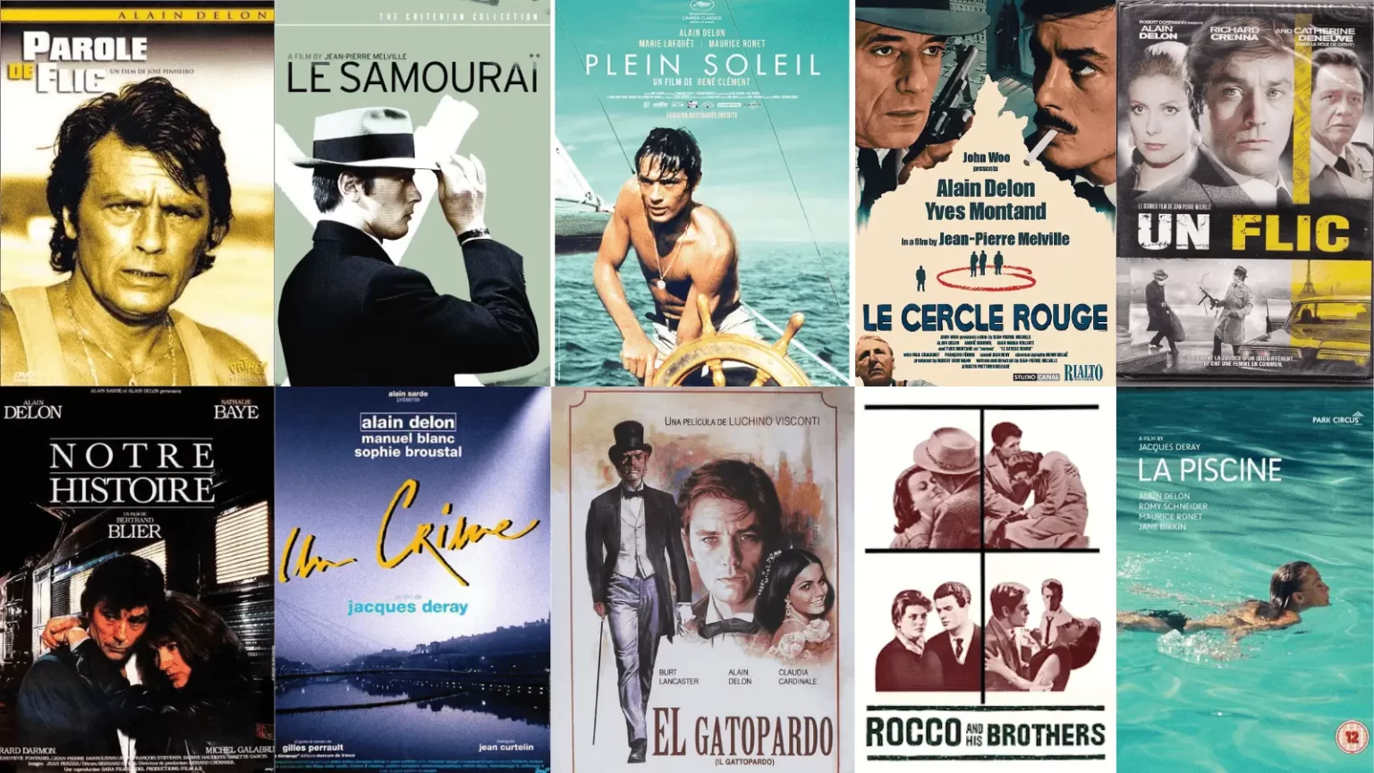 Top 15 filme de Alain Delon
