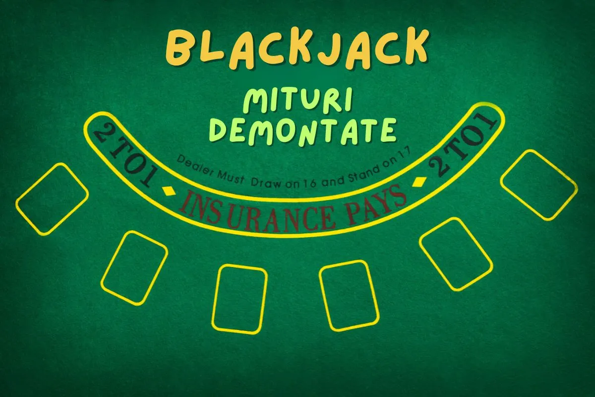 Mituri despre blackjack demontate pas cu pas