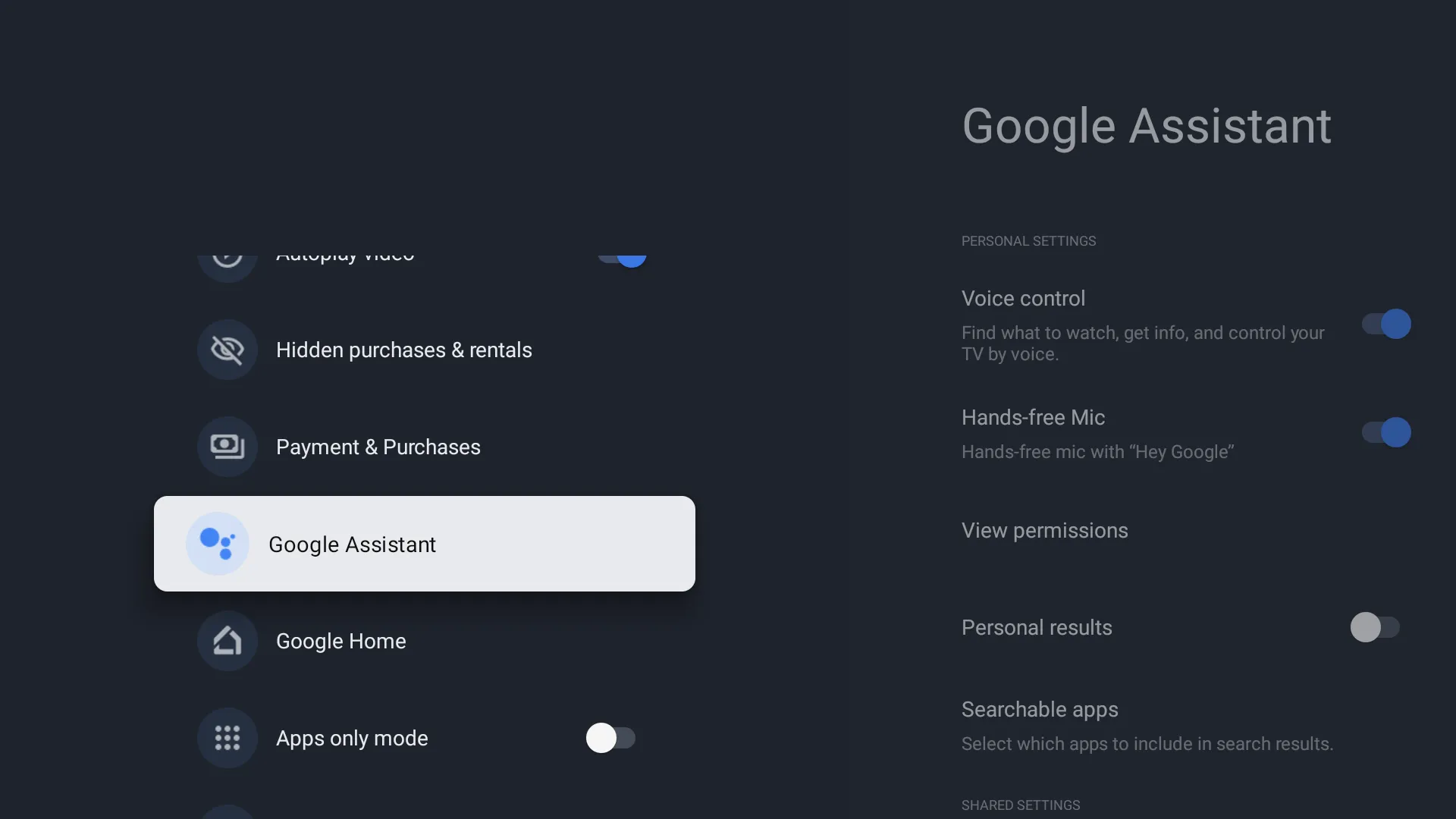 Google Assistant, Far-Field și funcții de control vocal 3