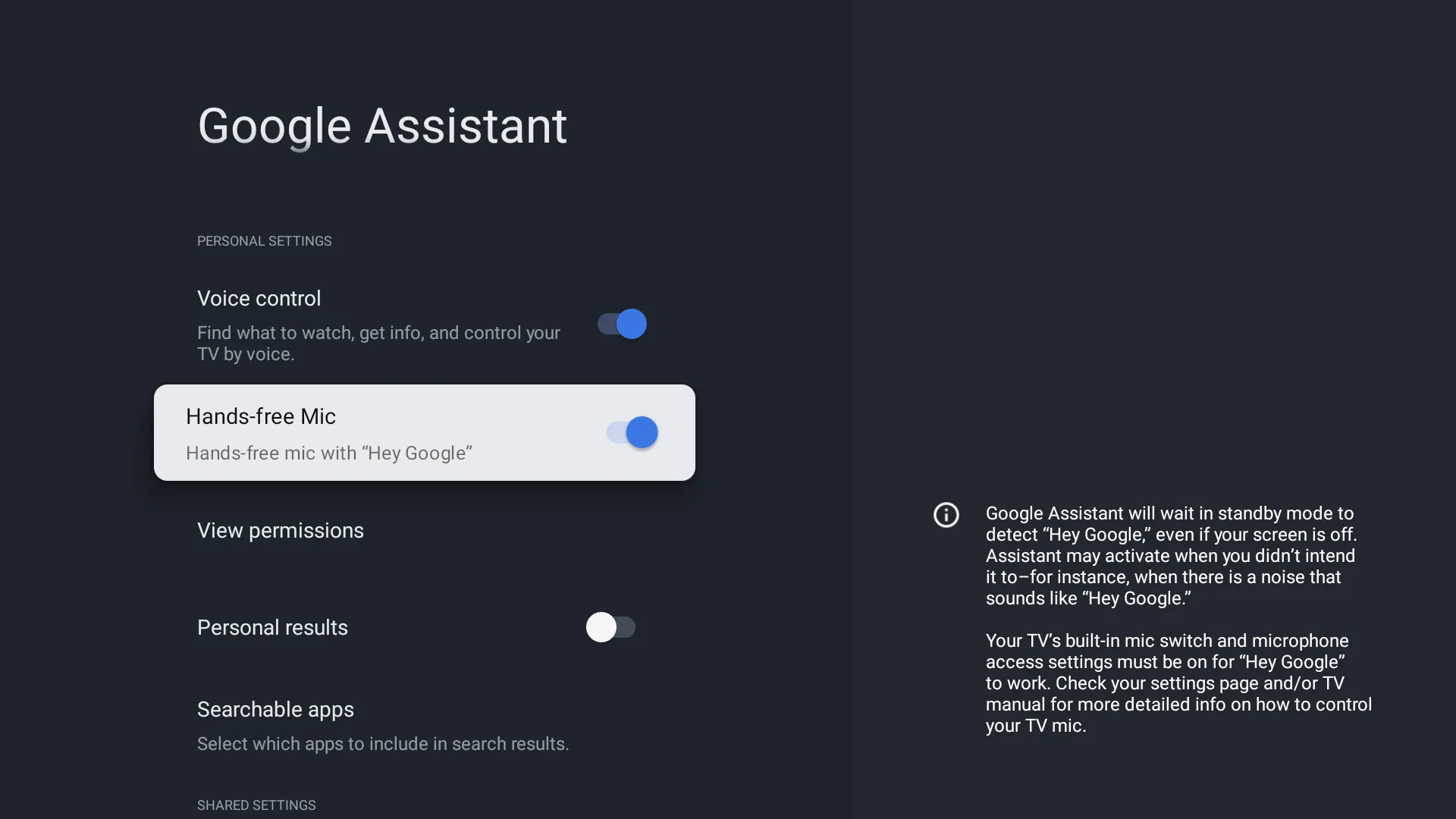 Google Assistant, Far-Field și funcții de control vocal 4