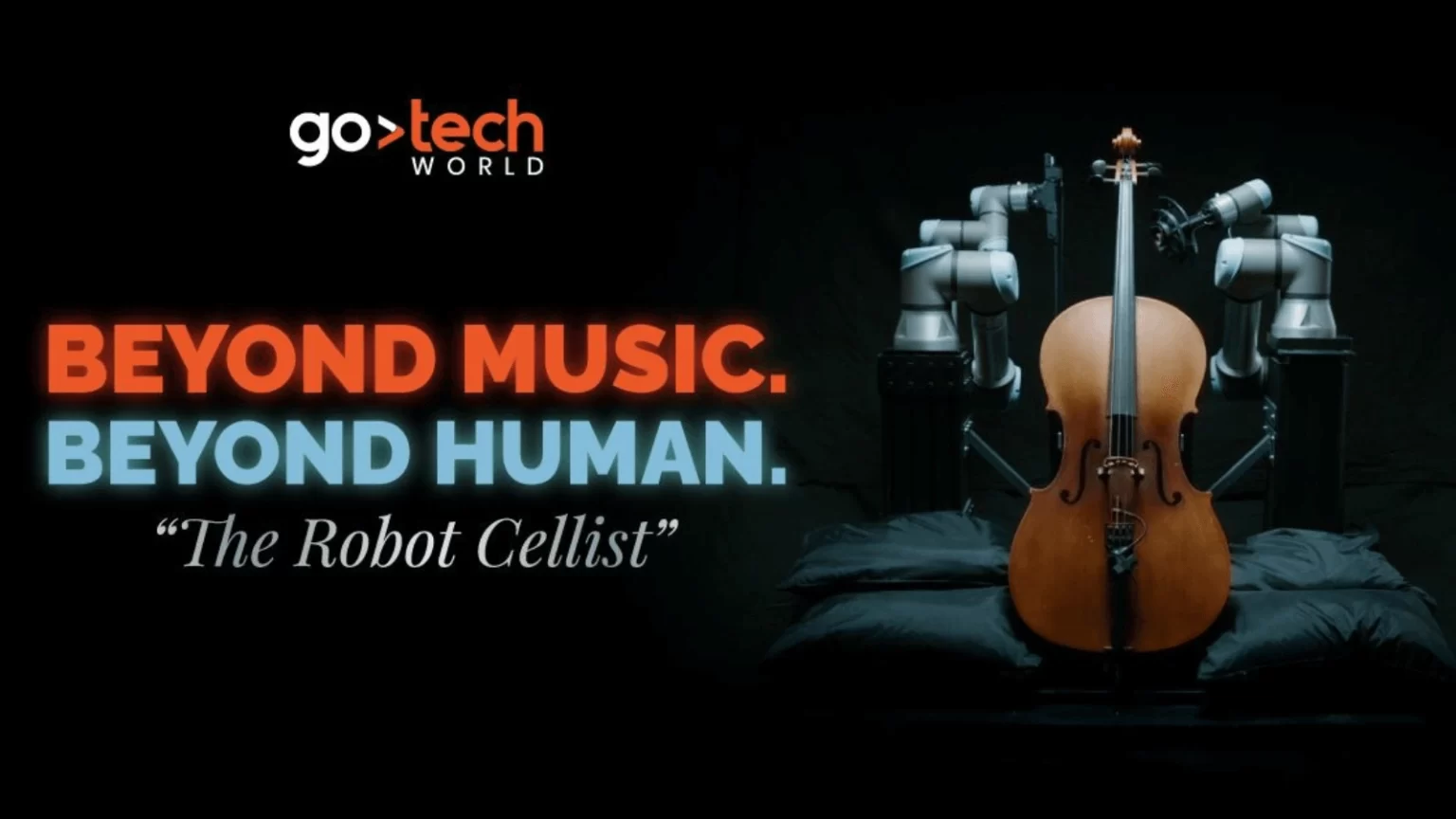 „Robotul violoncelist” urca pe scena GoTech World 2025, intr-o demonstratie unică a fuziunii dintre arta si tehnologie