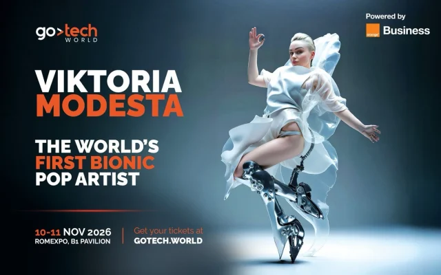 Viktoria Modesta, prima artistă pop bionică din lume, pe Main Stage la ediția aniversară GoTech World 2026 2 Viktoria Modesta, prima artistă pop bionică din lume, pe Main Stage la ediția aniversară GoTech World 2026