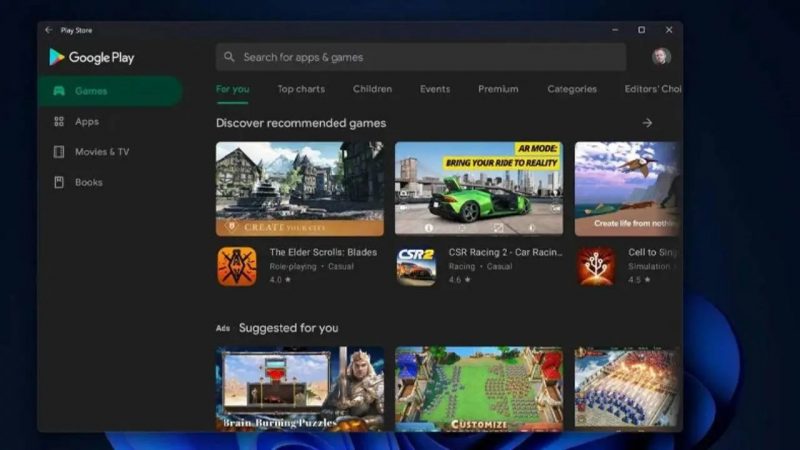 Suportul așteptat pentru Android din Windows 11 este aproape!