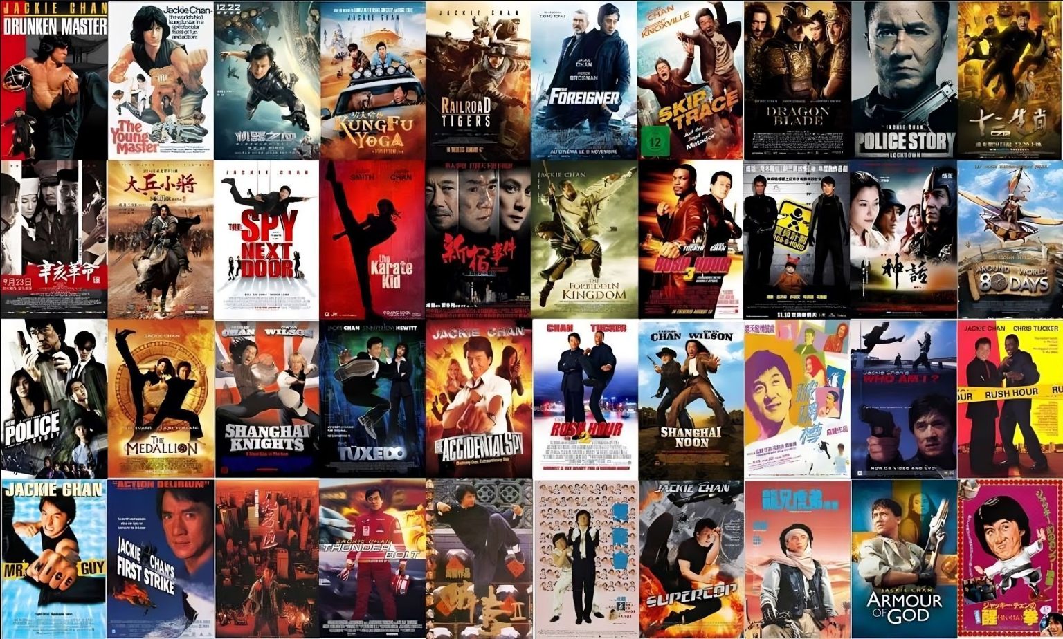 20 de filme cu Jackie Chan pe care nu ar trebui să le ratezi