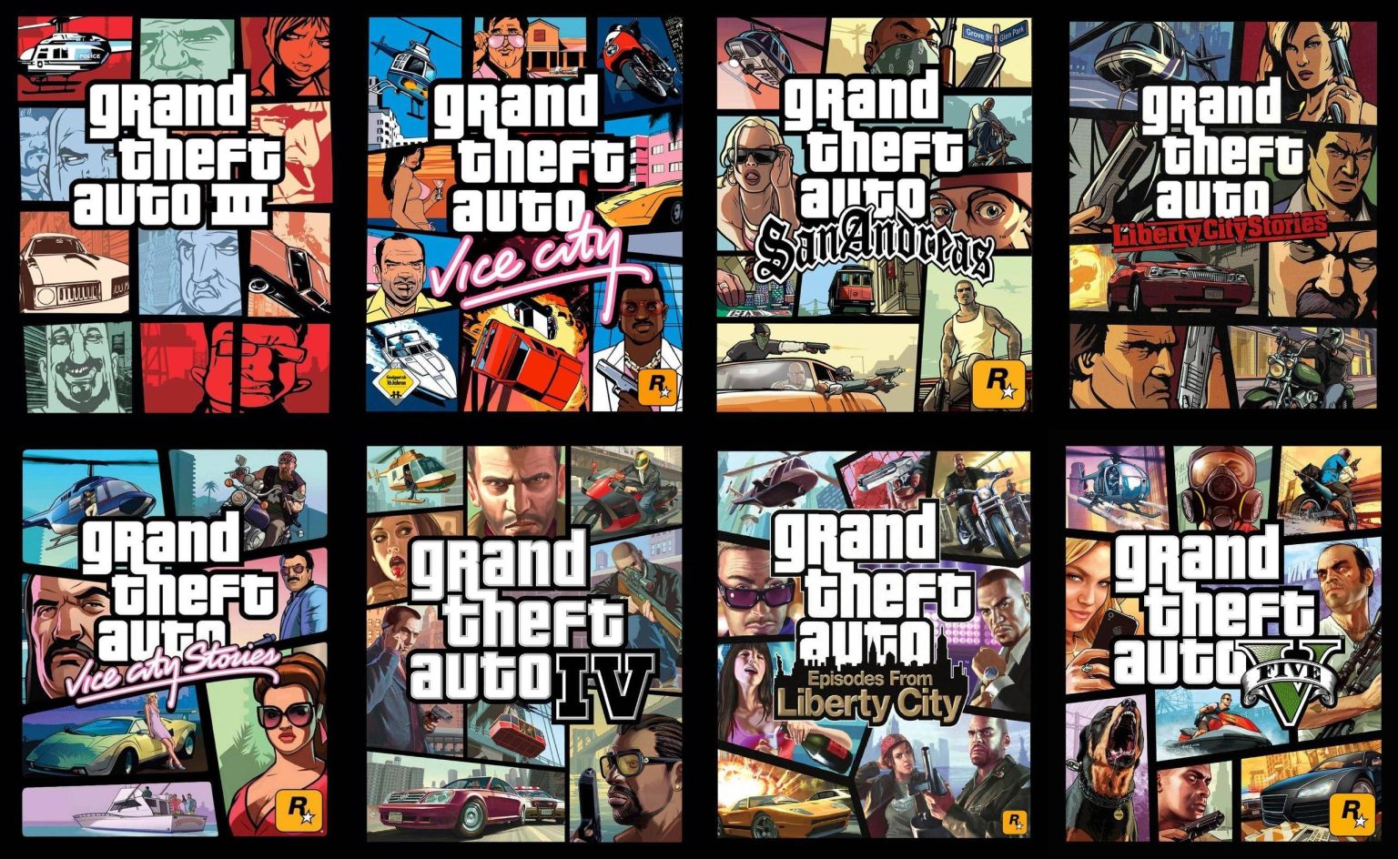 Grand Theft Auto. Dezvoltare, istoria francizei de jocuri și evoluție