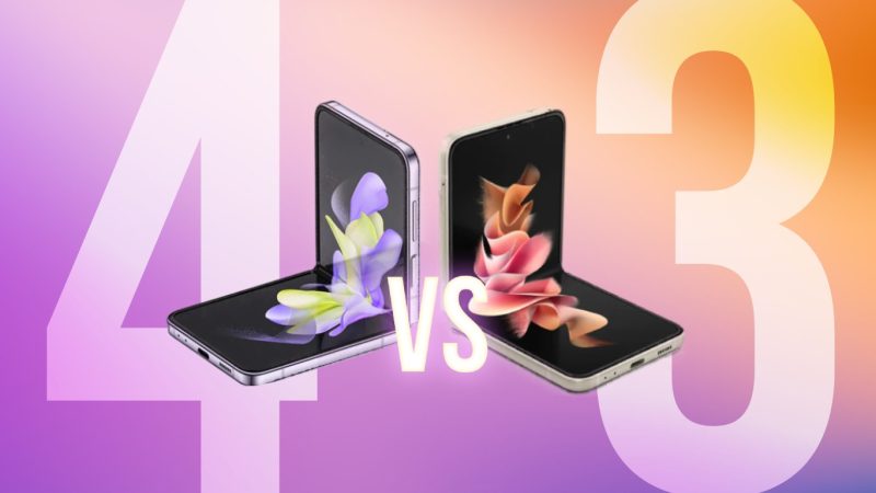 Samsung Galaxy Z Flip 4 vs Samsung Galaxy Z Flip 3. Care este diferența?